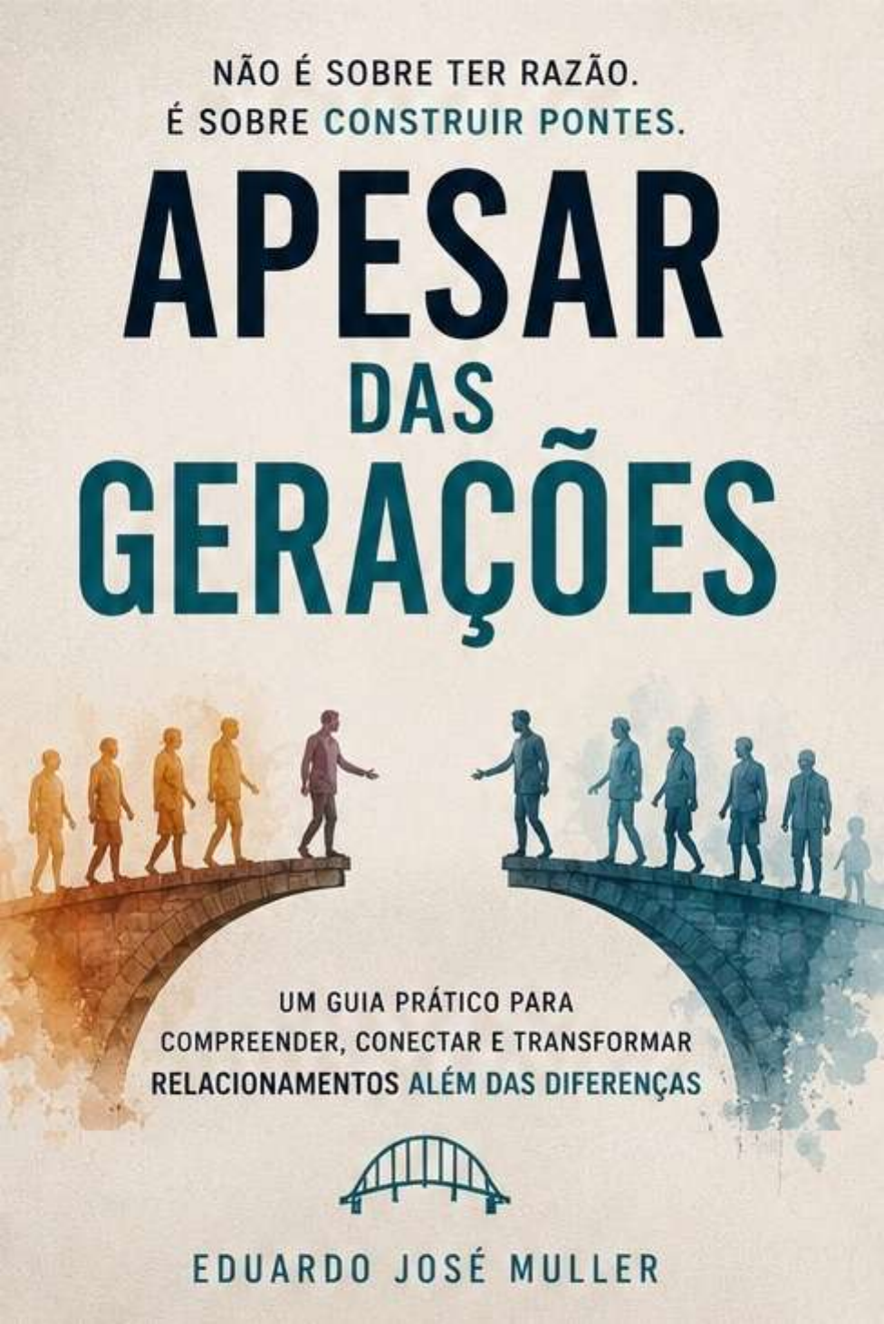 Capa do livro Apesar das Gerações
